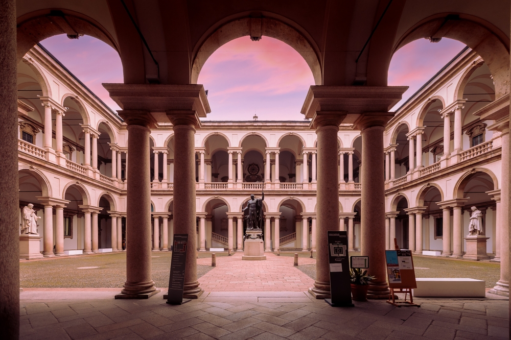 Interno della Grande Brera