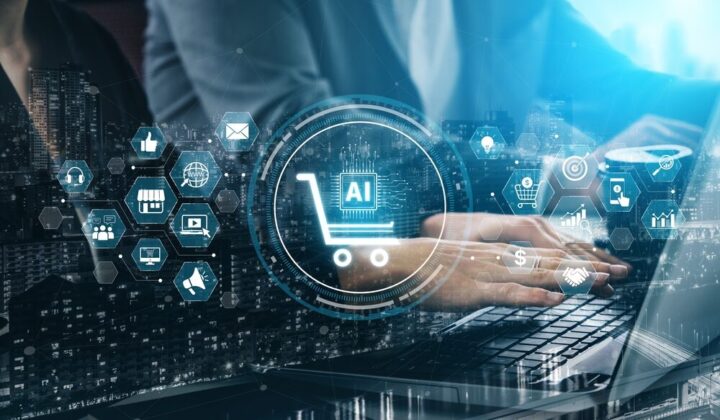Immagine rappresentativa dell'ottimizzazione nell'e-commerce AI