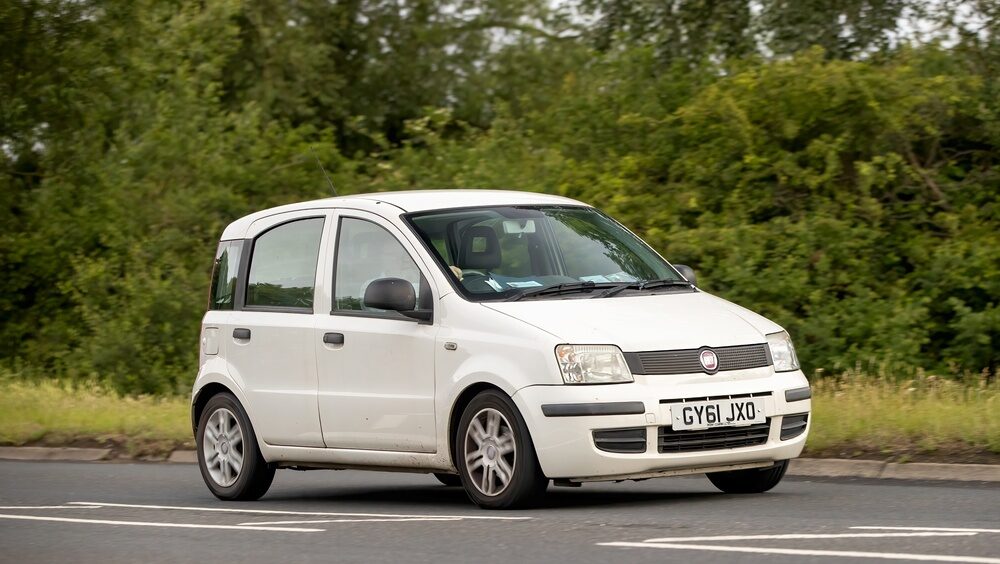 Fiat Panda e altri modelli di auto immatricolati in Italia